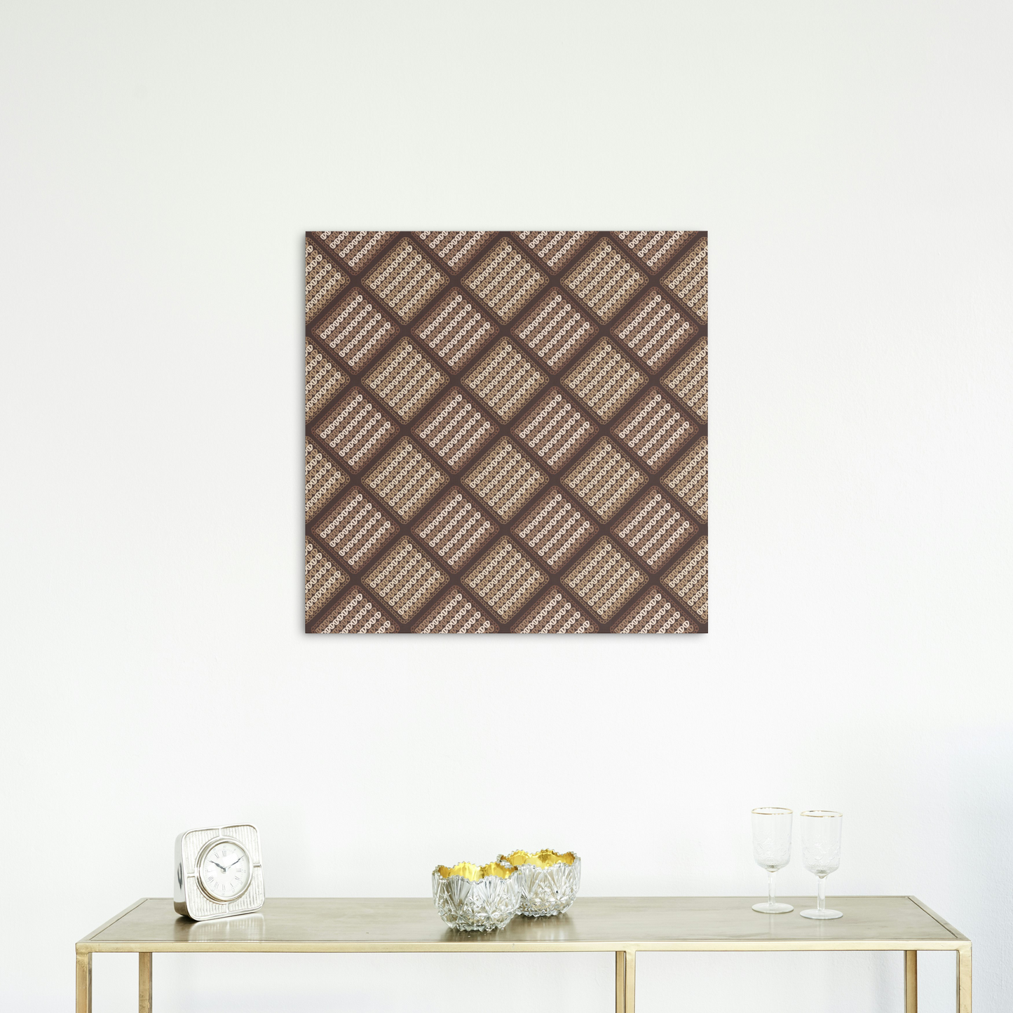 Chunky Afghan Mocha Mousse Granny Squares Design