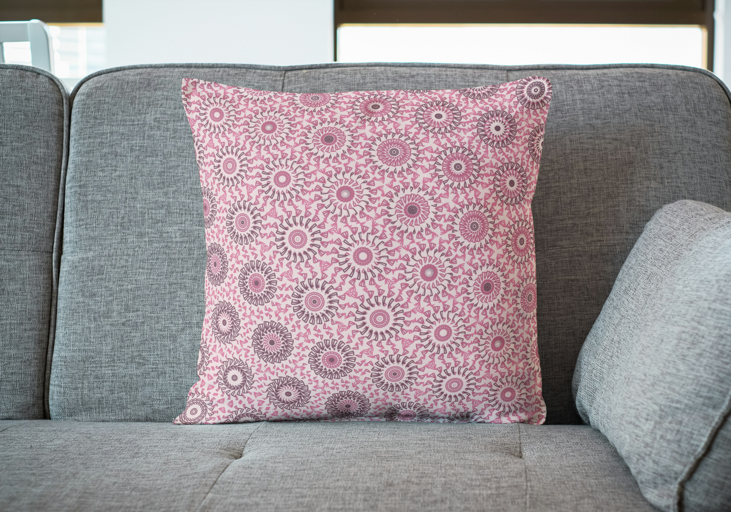 Pastel Blush Freeform Pattern