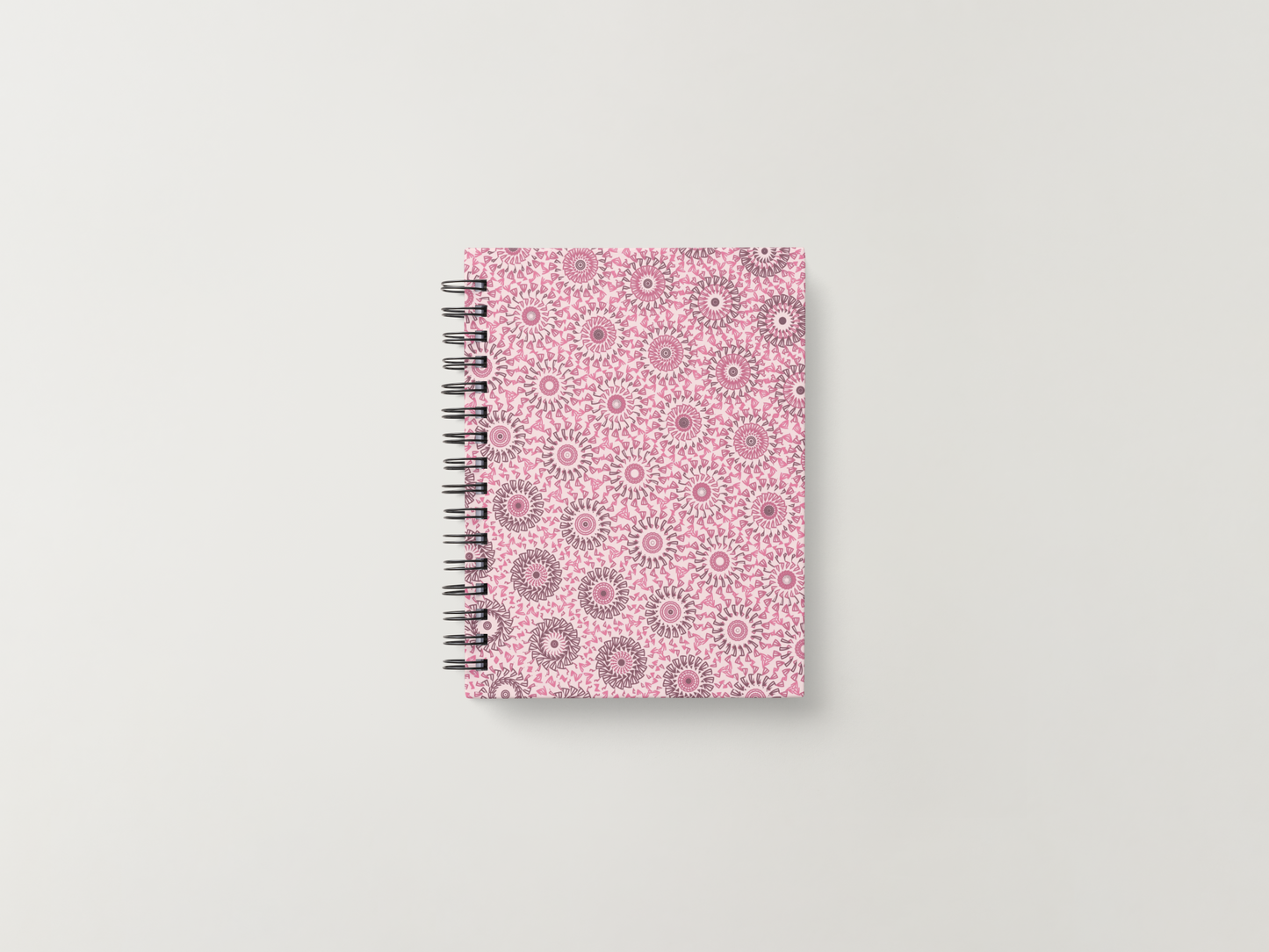 Pastel Blush Freeform Pattern