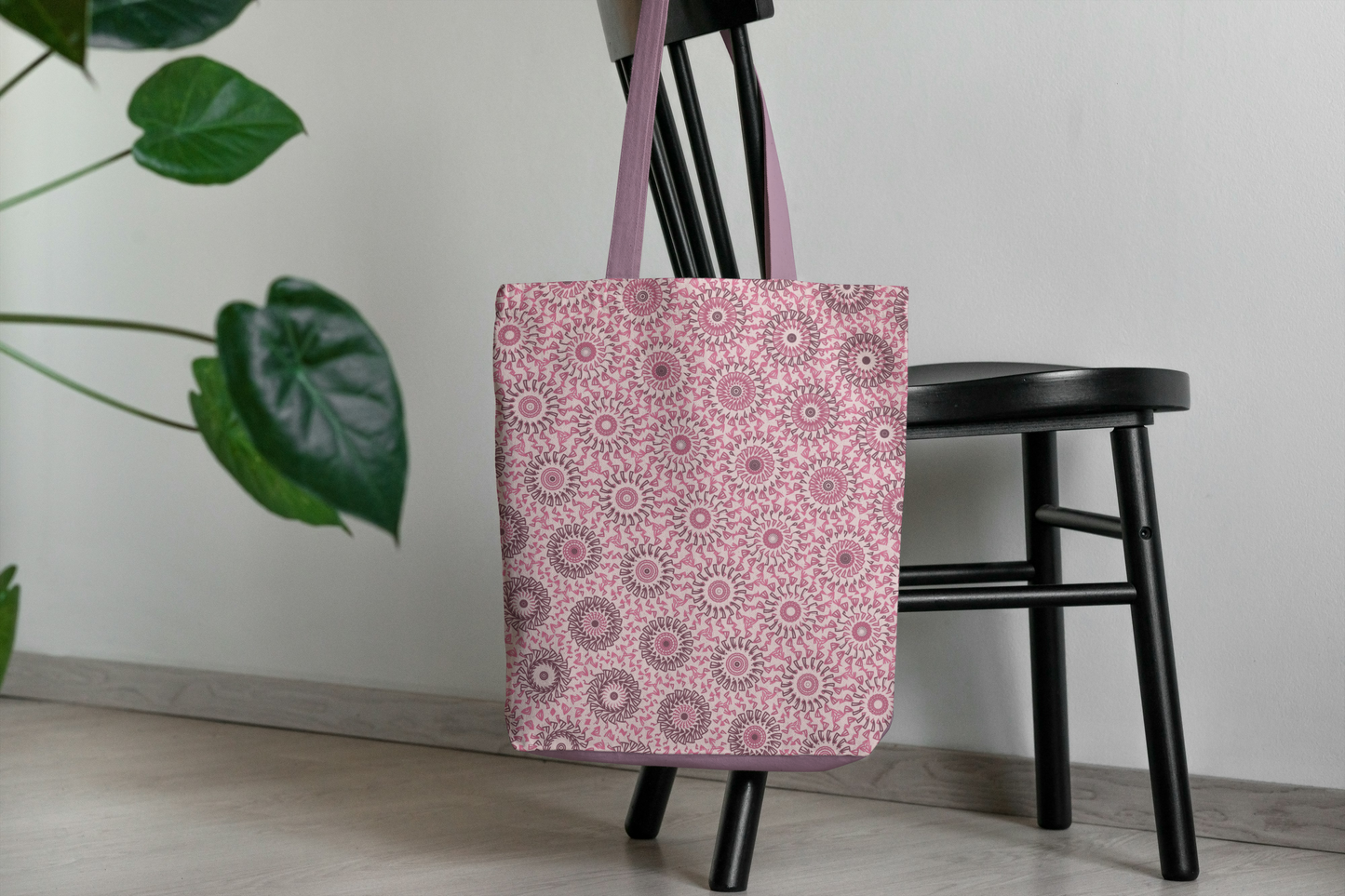 Pastel Blush Freeform Pattern