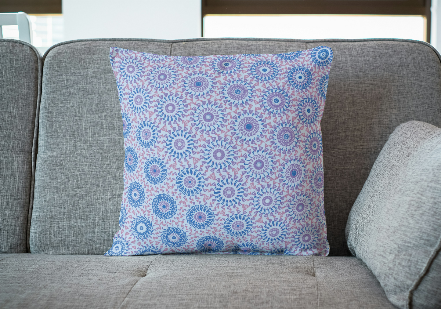 Pastel Sky Weave Freeform Pattern