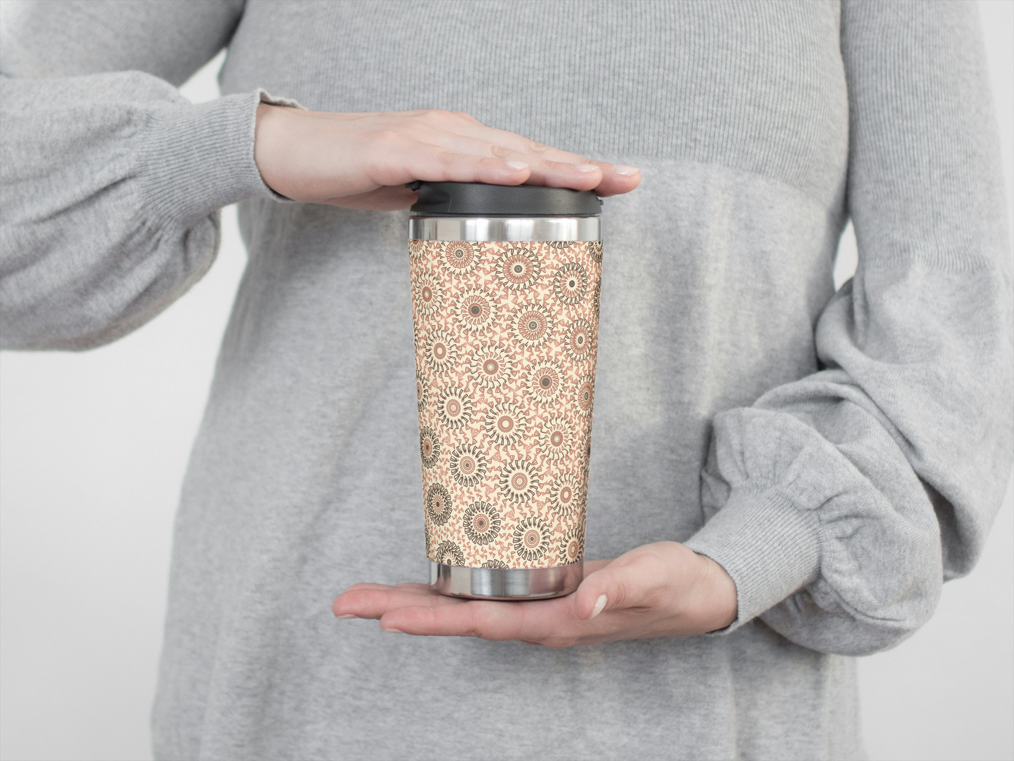 Toasted Spice Freeform Pattern