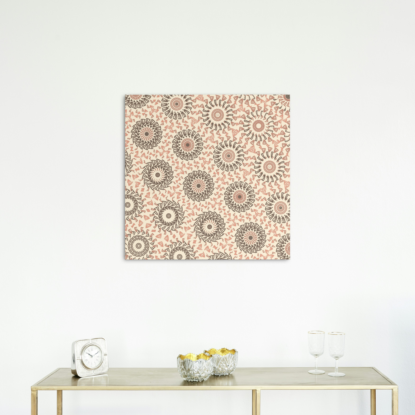 Toasted Spice Freeform Pattern