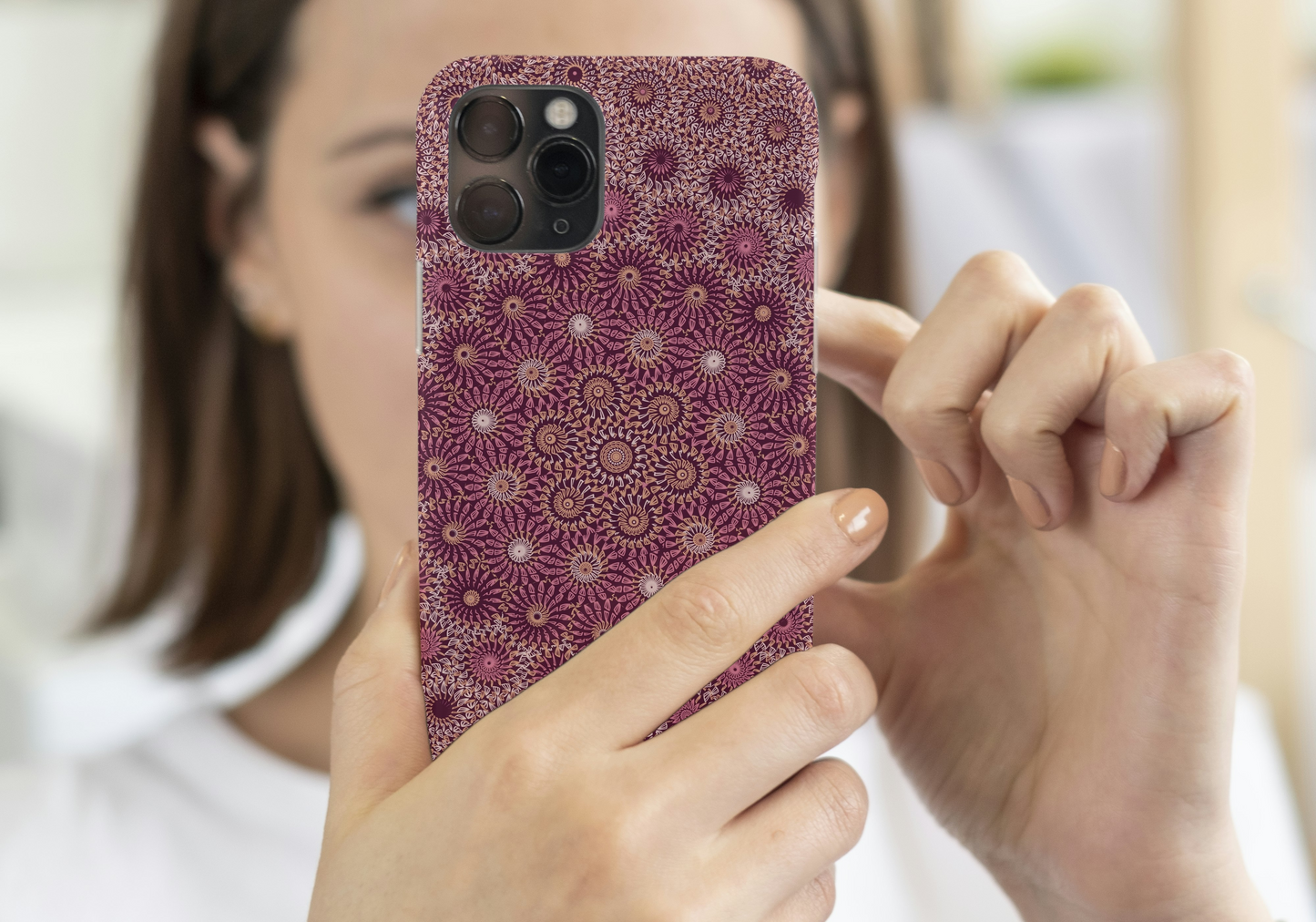 Heritage Berry Freeform Pattern