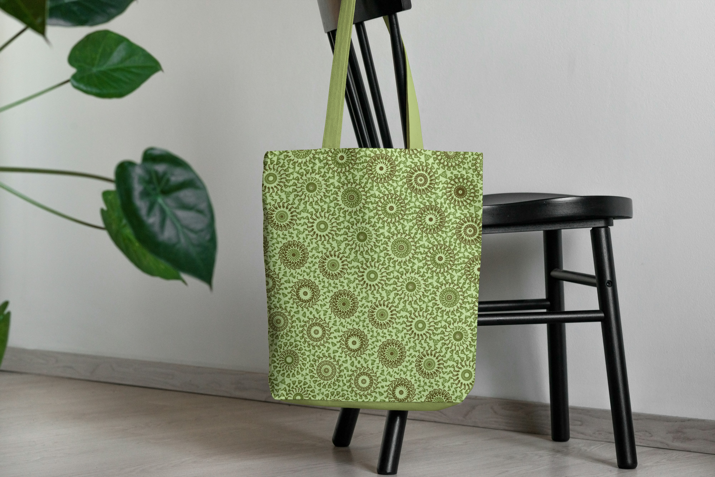 Iced Mint Freeform Pattern