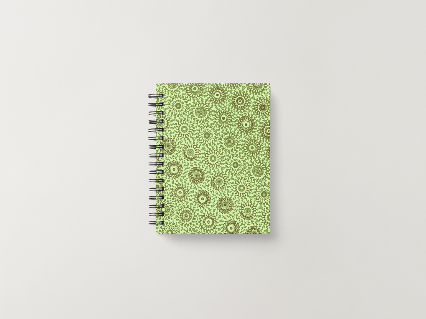 Iced Mint Freeform Pattern