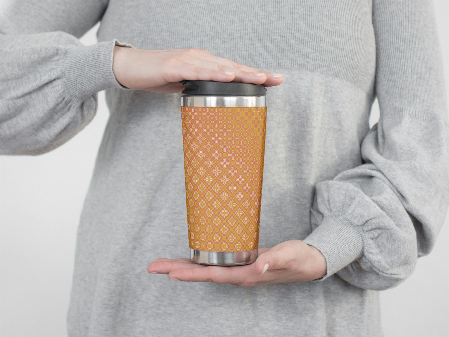 Cinnamon Dapple Lace Freeform Pattern