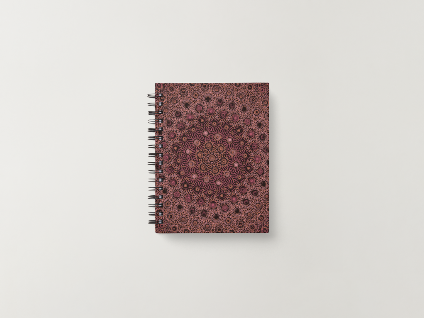Garnet Eclipse Freeform Pattern