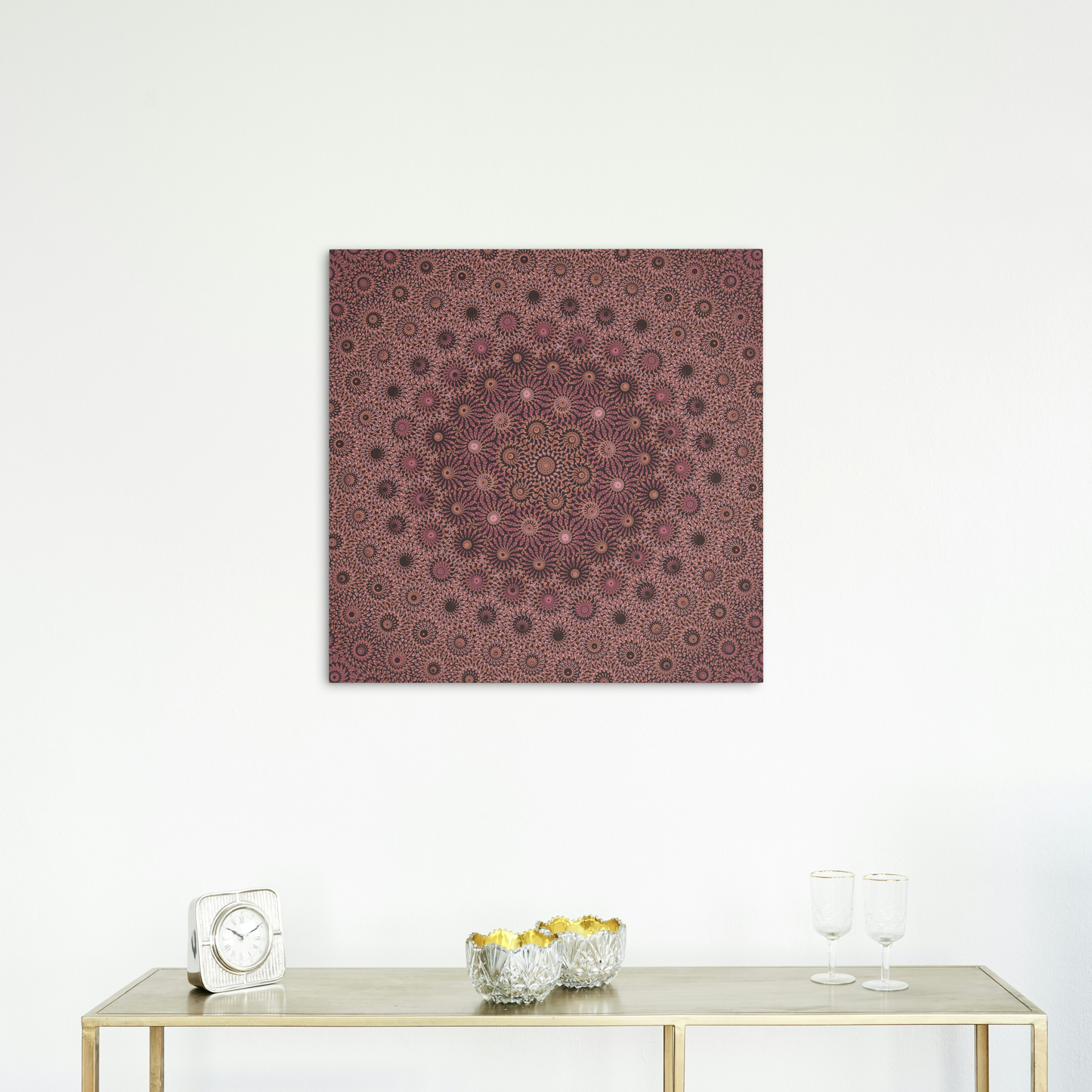 Garnet Eclipse Freeform Pattern