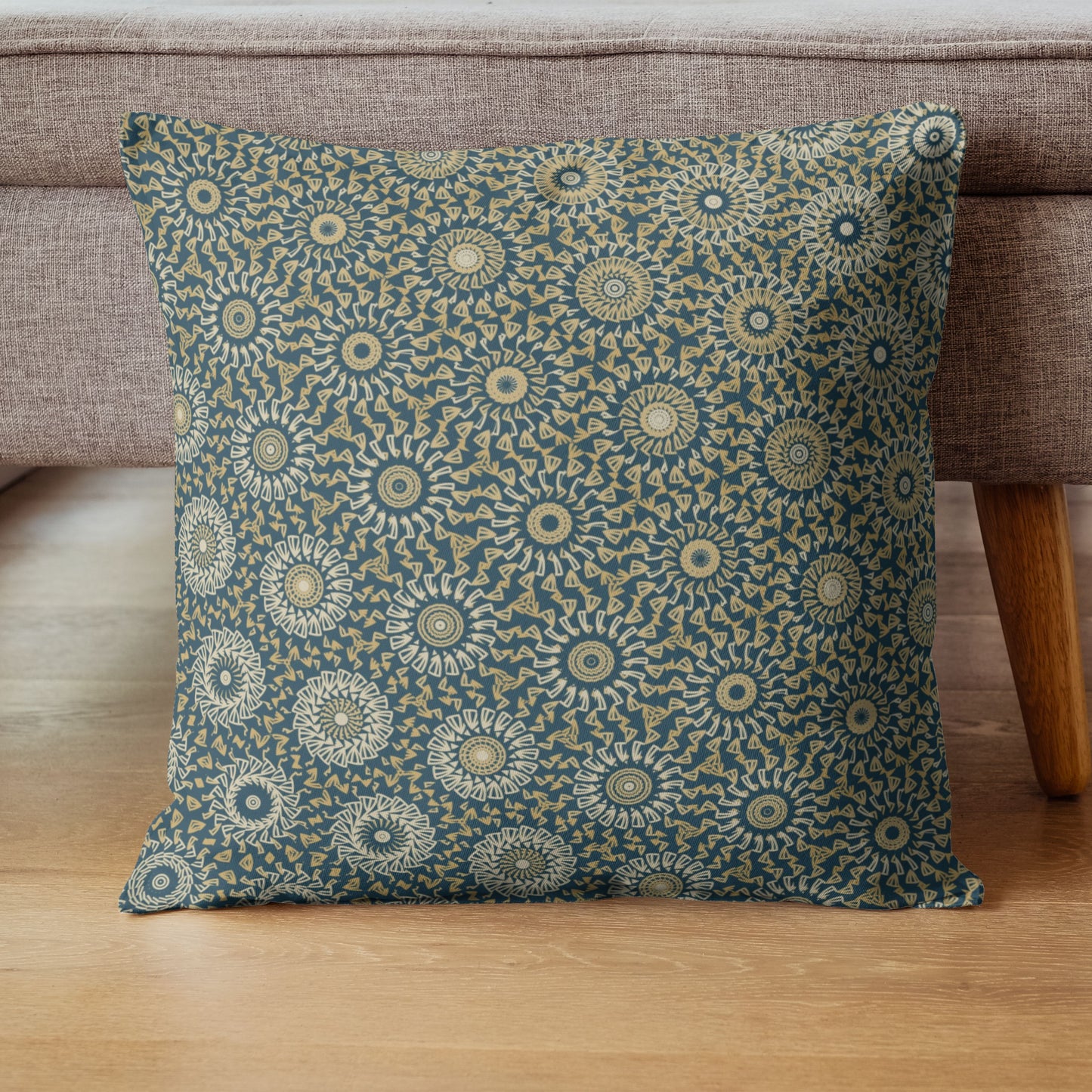 Olive Lace Wheel Freeform Pattern