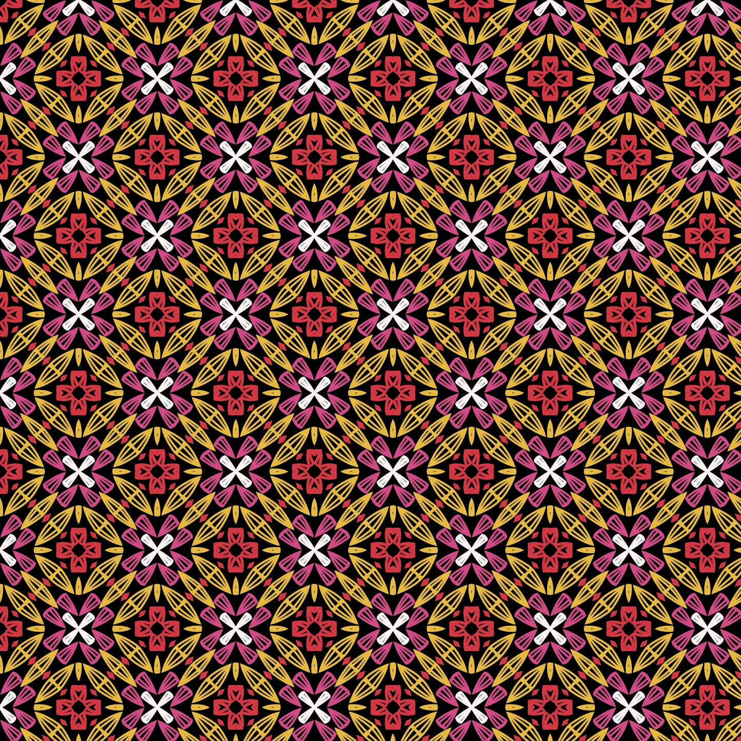 Ornate Harmony Freeform Pattern