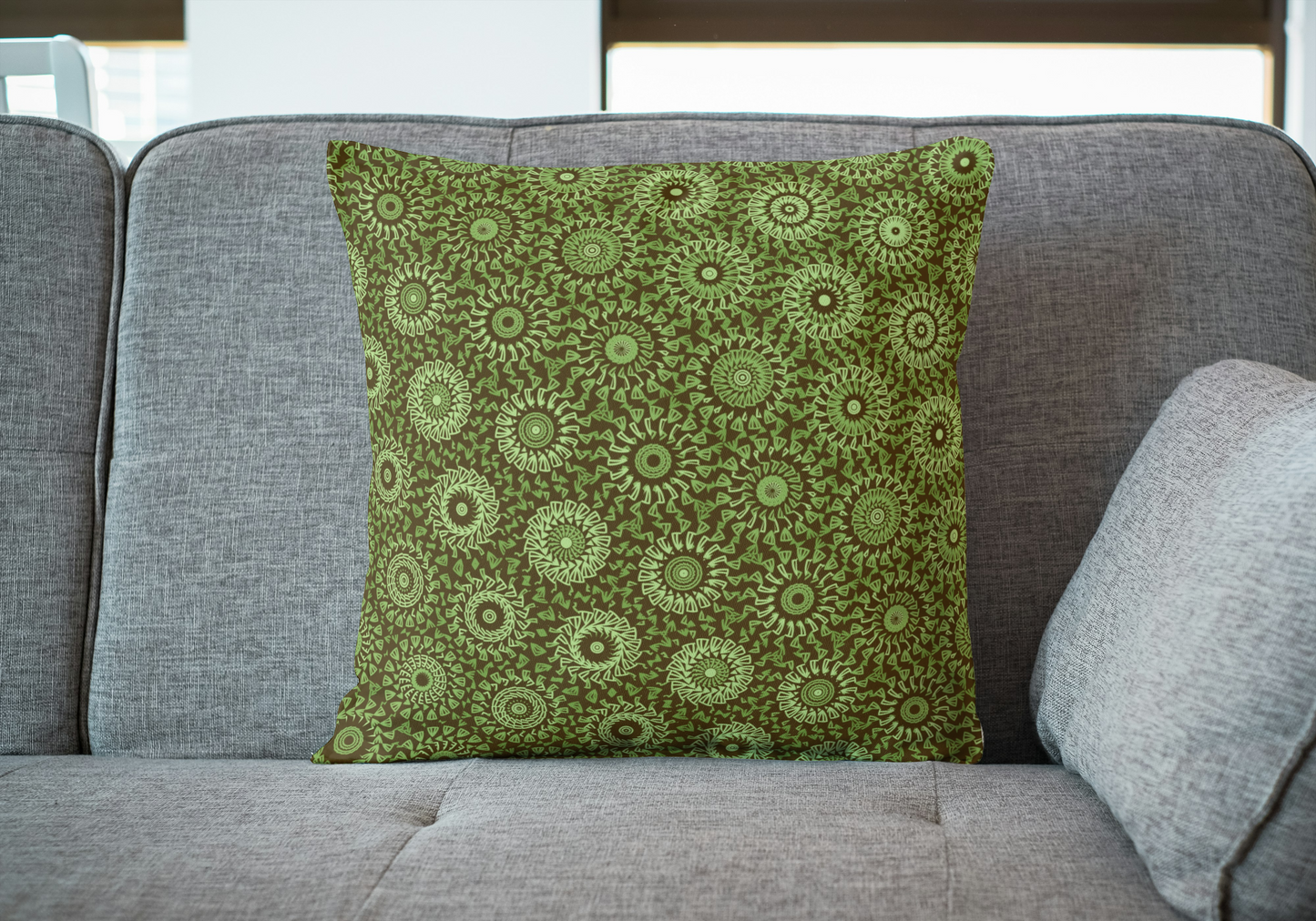 Olive Dust Freeform Pattern