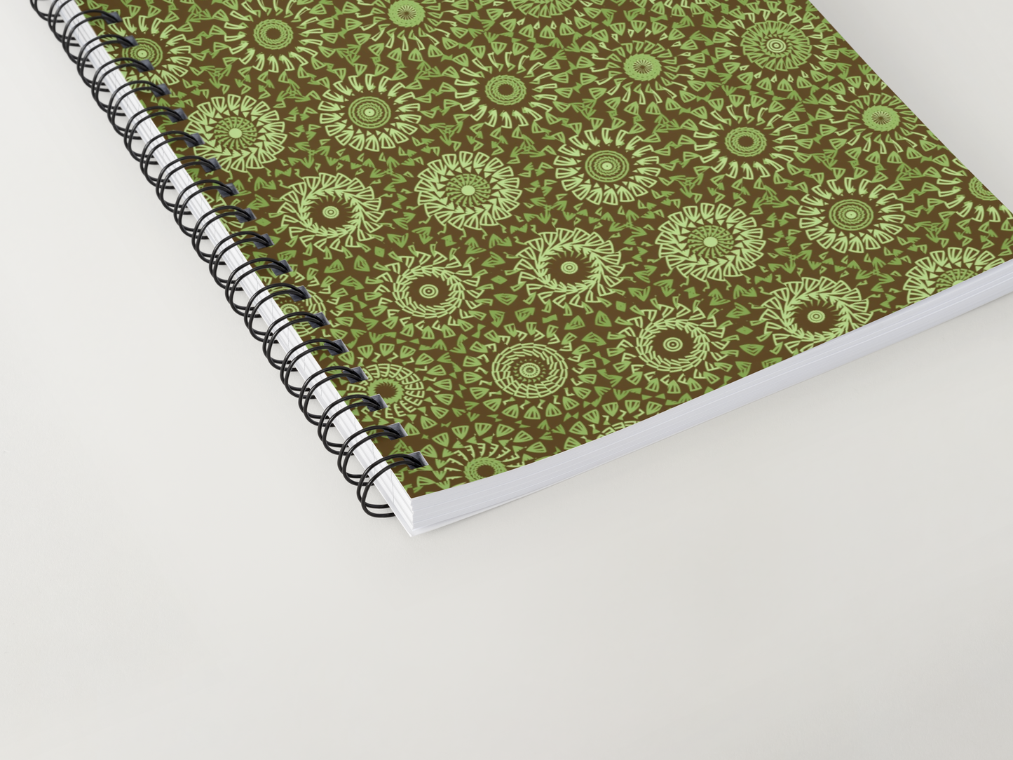 Olive Dust Freeform Pattern