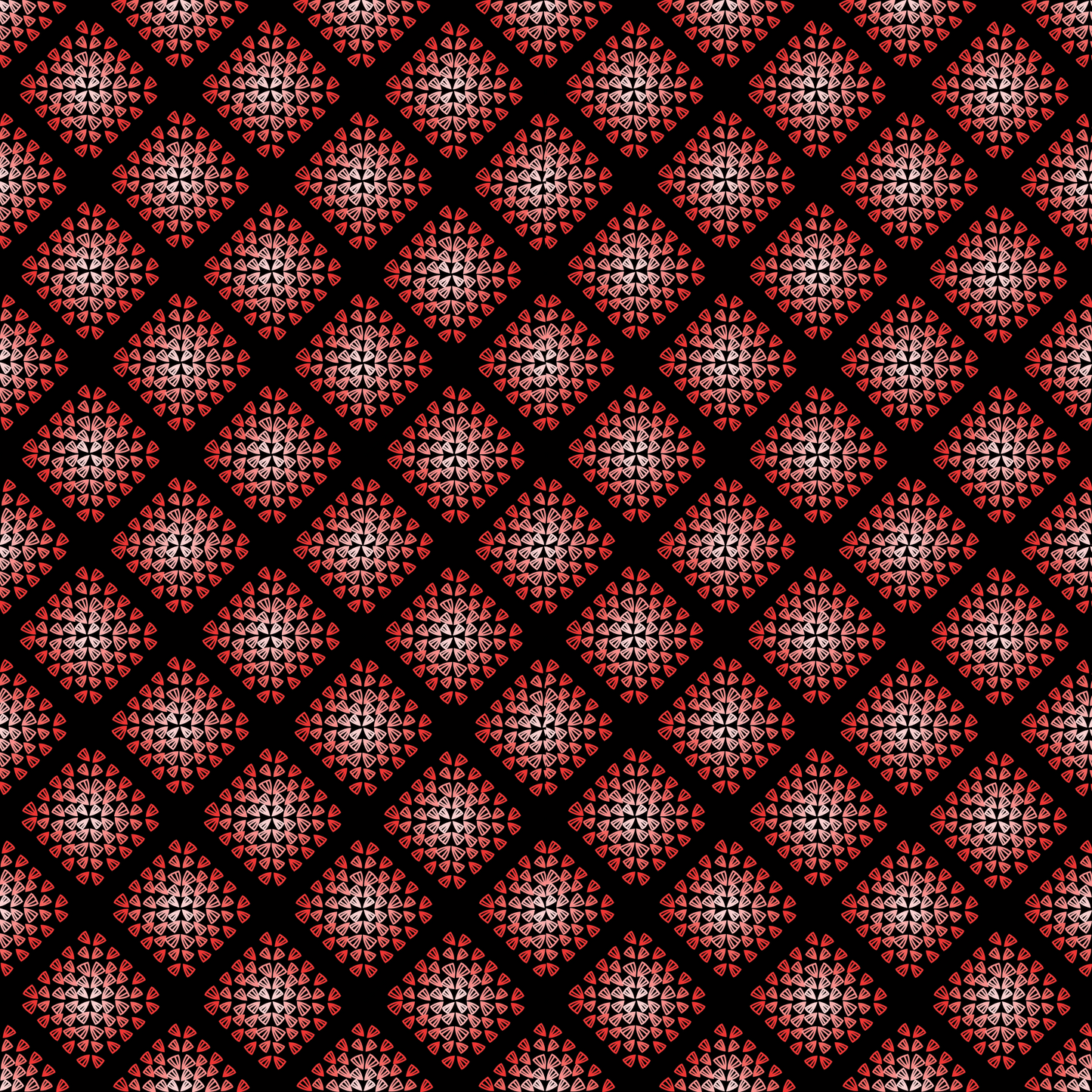 Pink Nedava Granny Squares Seamless Print