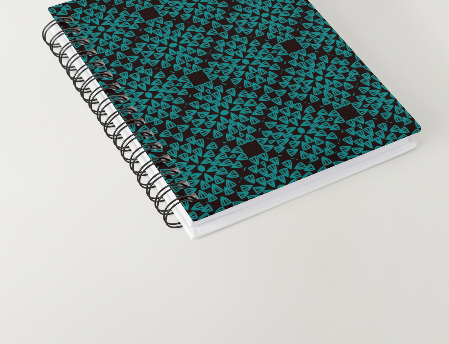 Aqua Teal Lace Granny Squares Seamless Pint
