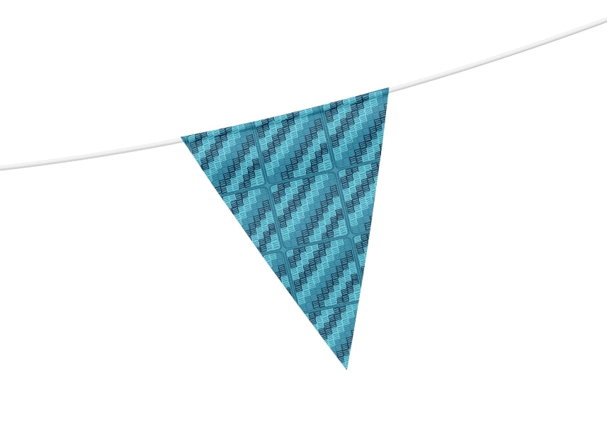 Aqua Turquoise Trellis Lattice Granny Squares Seamless Print