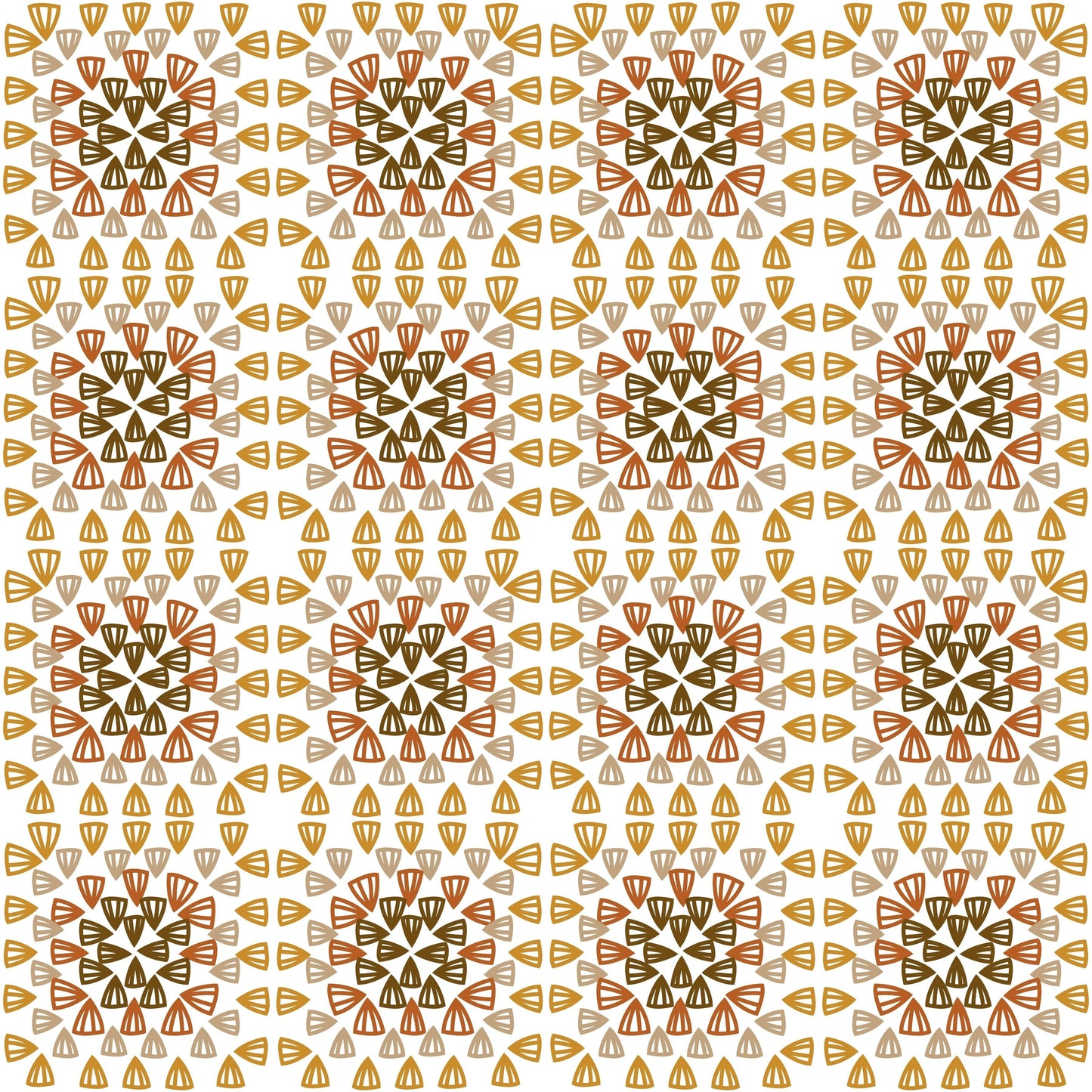 Beige Maze (1) Granny Squares Seamless Print
