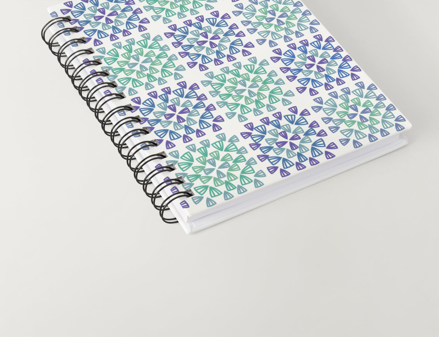 Botanic Whirl Granny Squares Seamless Print
