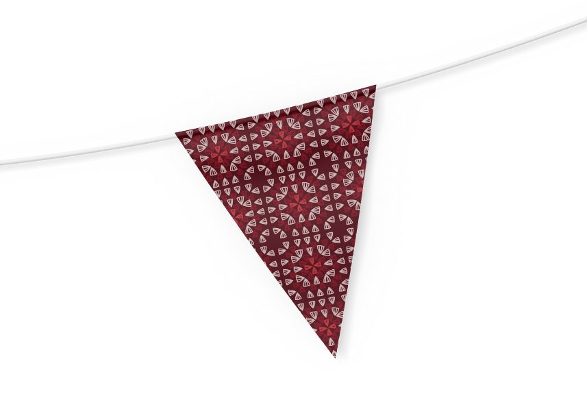 Cherry Blossom Granny Squares Seamless Print