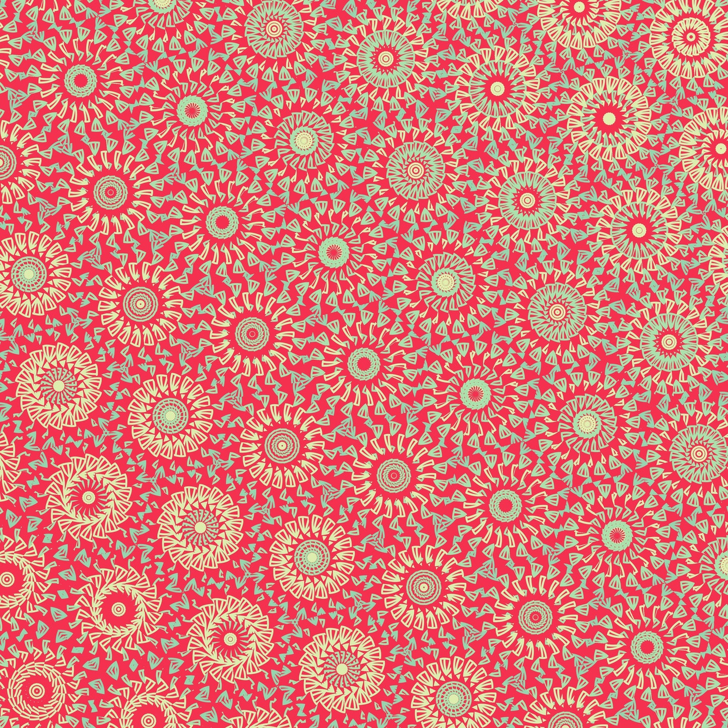 Fiery Sands Freeform Pattern