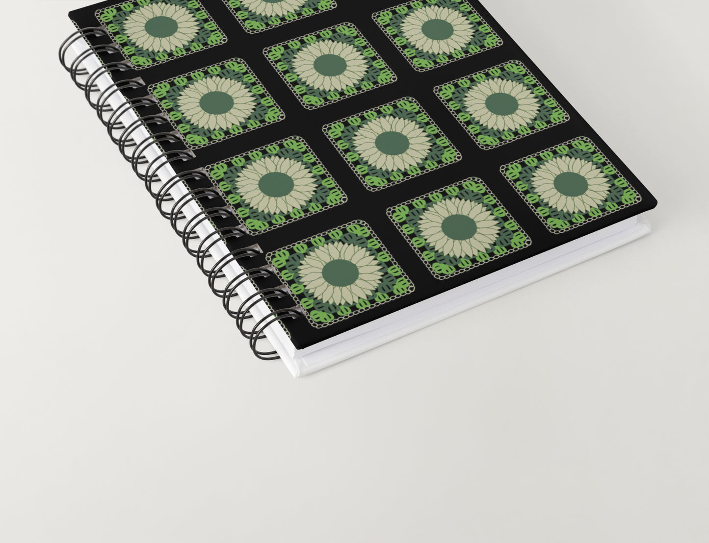 Forest Fest Granny Squares Floral Print