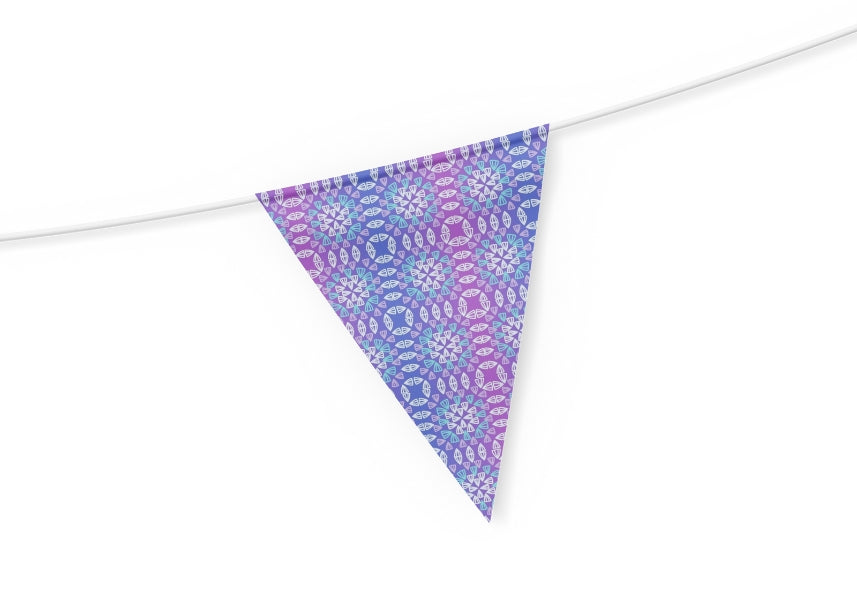 Frosted Fantasy Granny Square Seamless Print