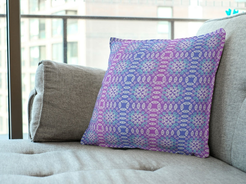 Frosted Fantasy Granny Square Seamless Print