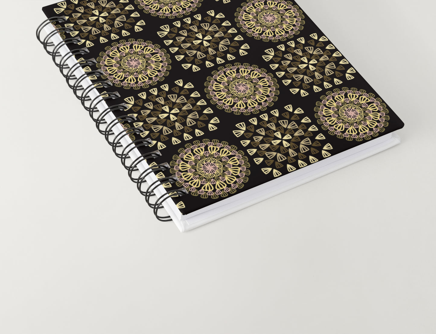 Gold Rose Lace Seamless Print