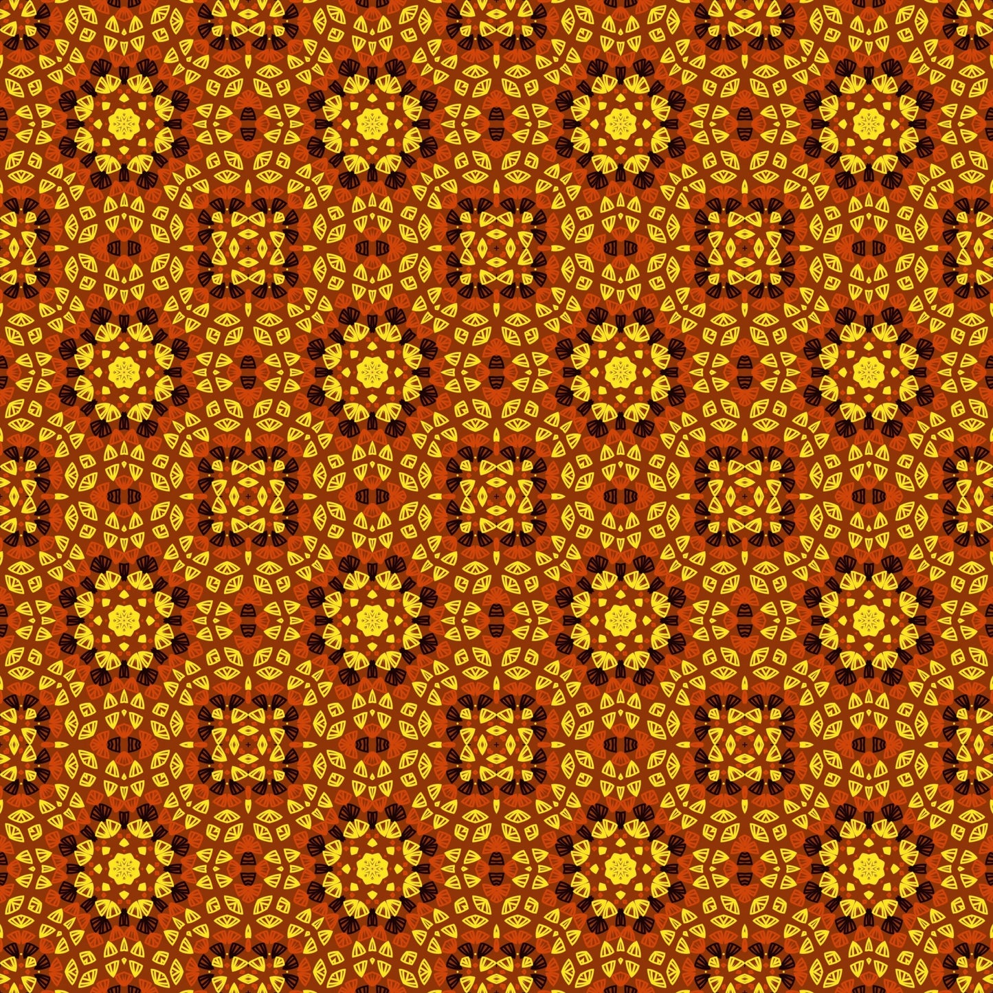 Honeycomb Crochet-Inspired Geometric Seamless Pint