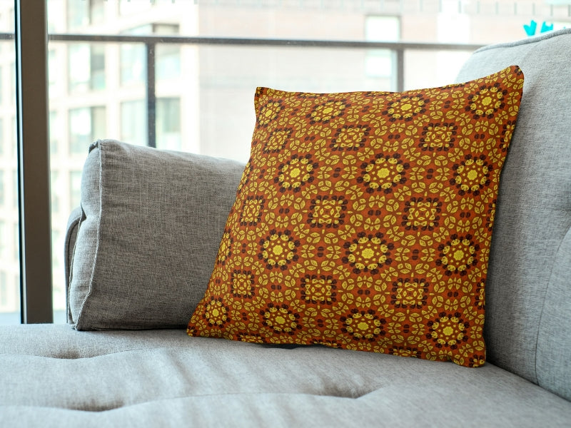 Honeycomb Crochet-Inspired Geometric Seamless Pint