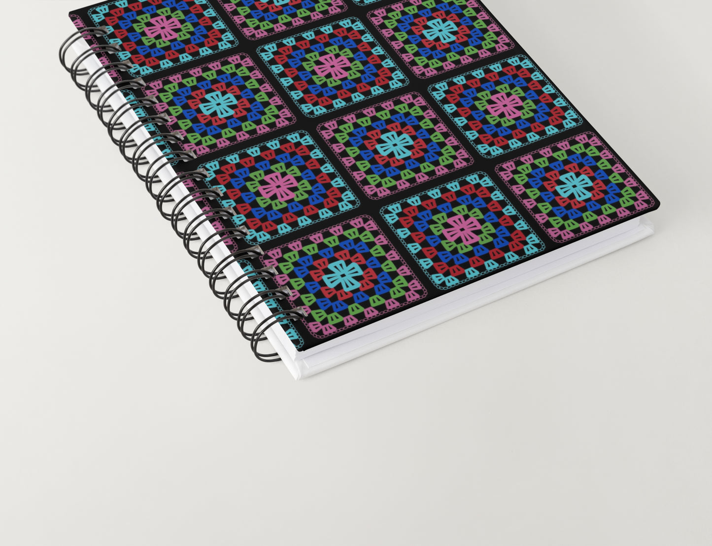 Kaleidoscope Medley Granny Squares Print