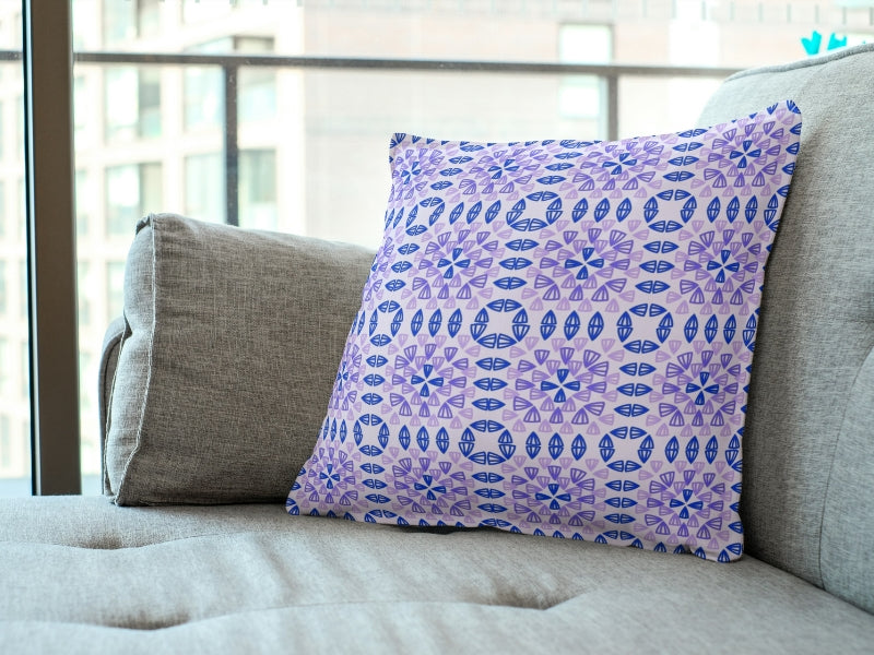 Lavablue Granny Squares Seamless Print