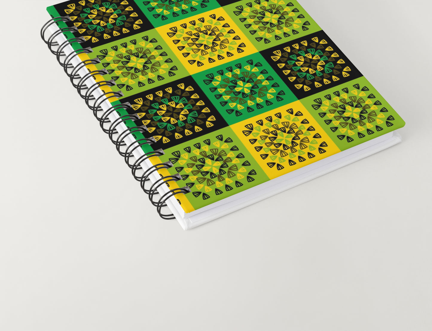 Mixed Tropics Granny Squares Seamless Print