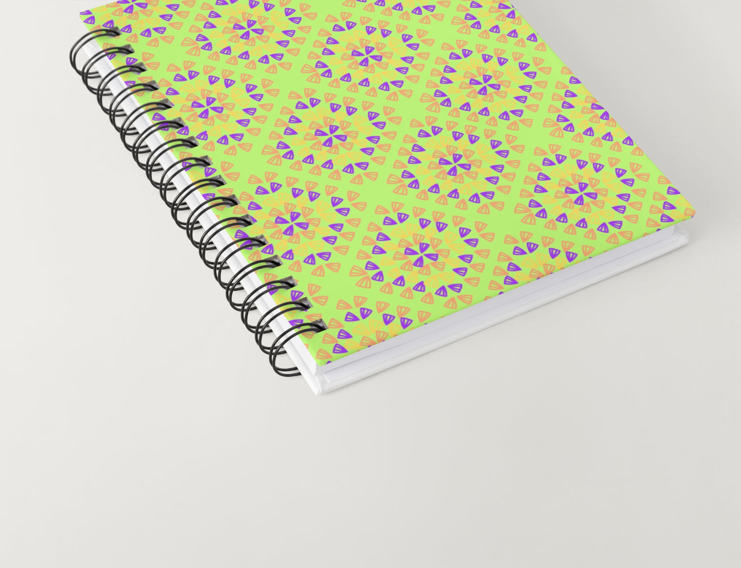 Neon Lime Pop Granny Squares Seamless Print