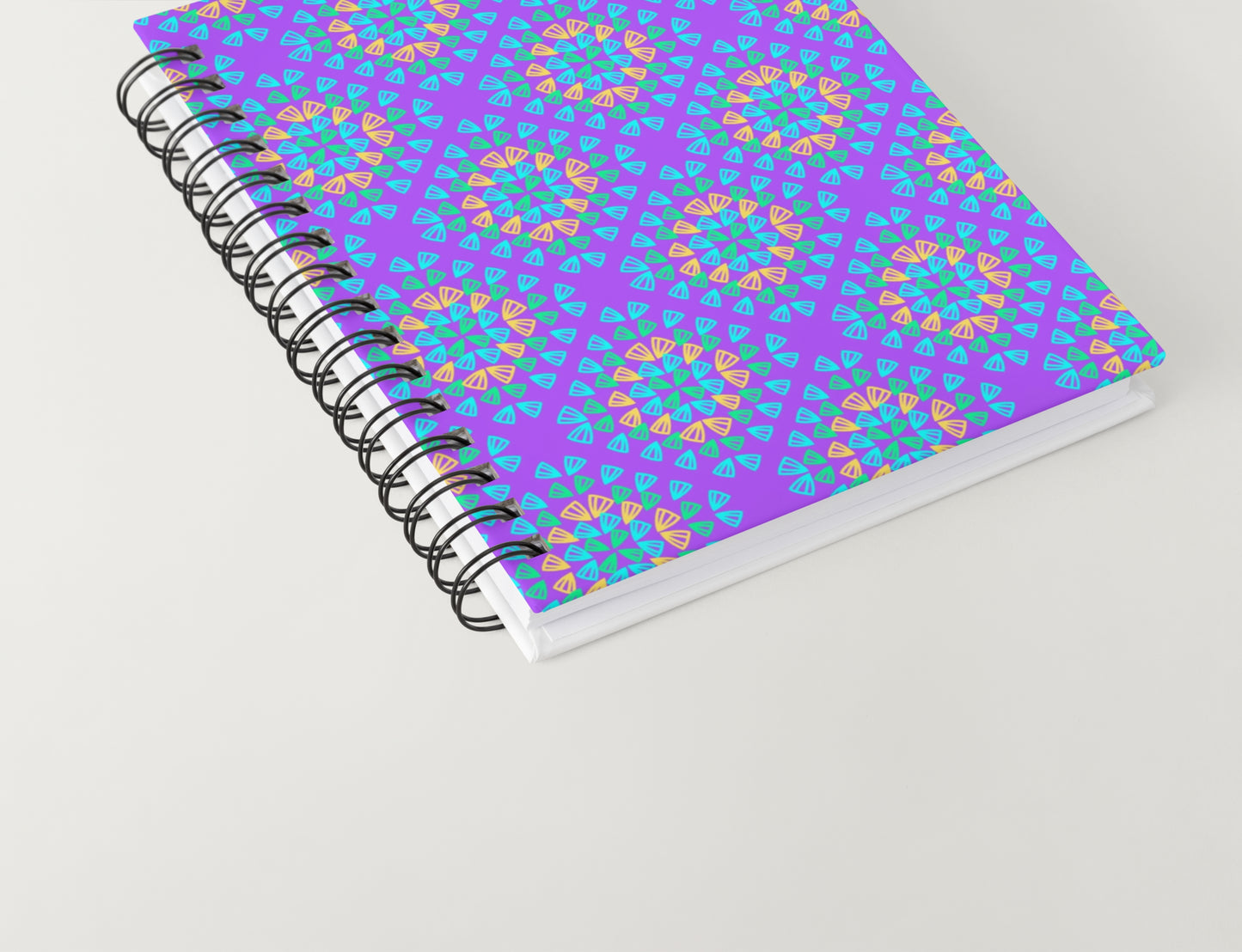 Neon Purple Pop Granny Squares Seamless Print