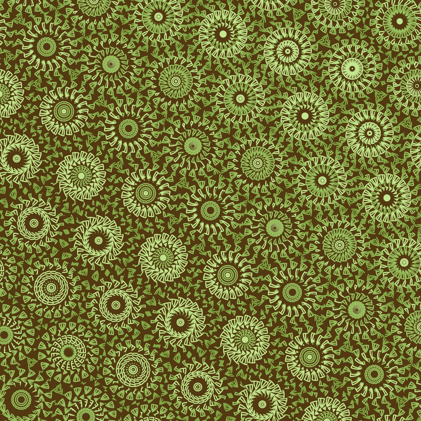 Olive Dust Freeform Pattern