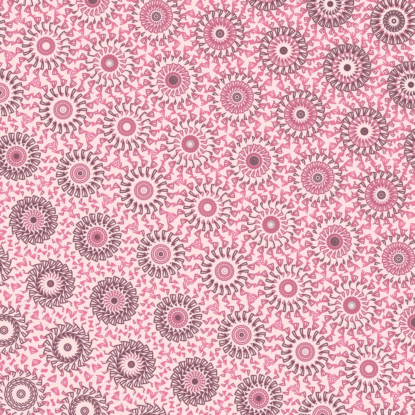 Pastel Blush Freeform Pattern