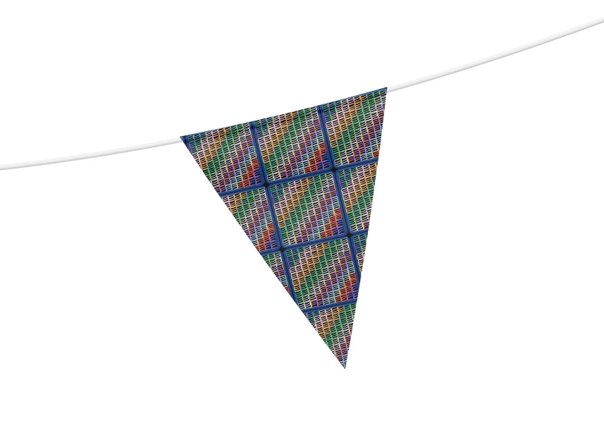 Prisma Weave Trellis Granny Squares Print