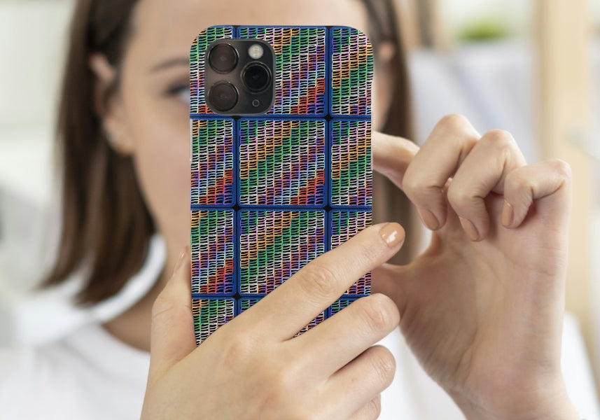 Prisma Weave Trellis Granny Squares Print