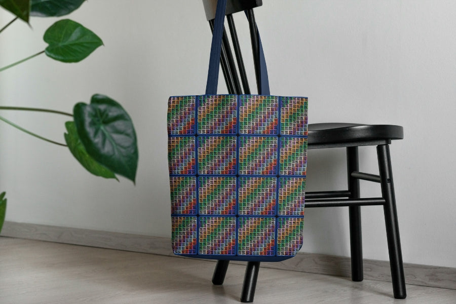 Prisma Weave Trellis Granny Squares Print