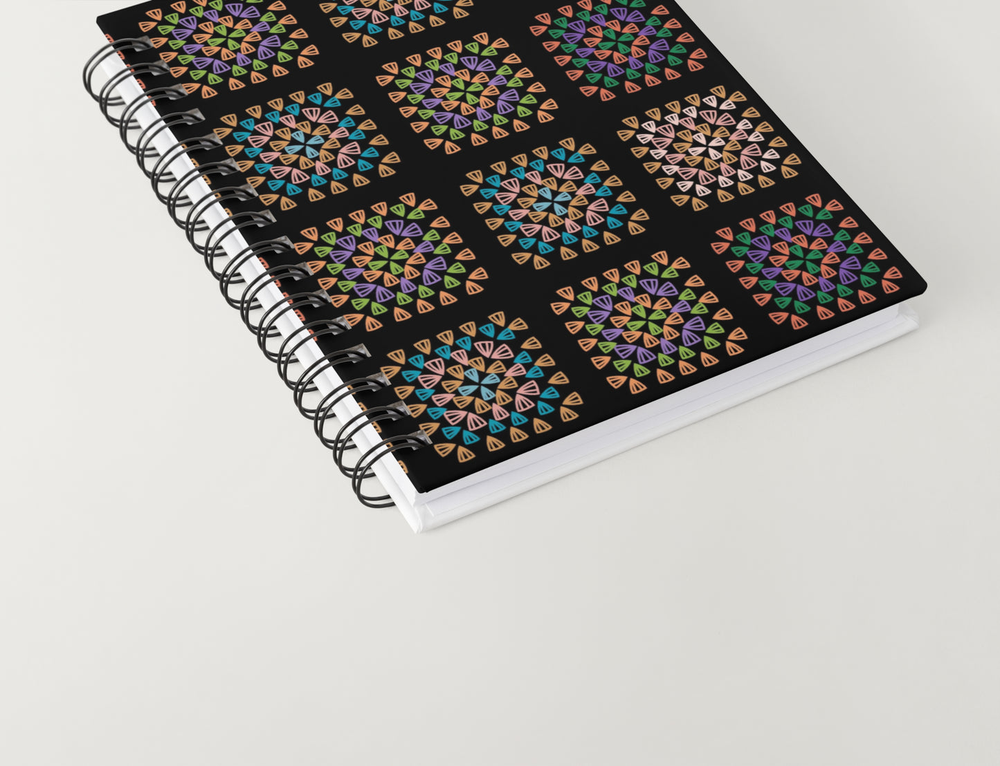 Radiant Tapestry Granny Squares Seamless Print