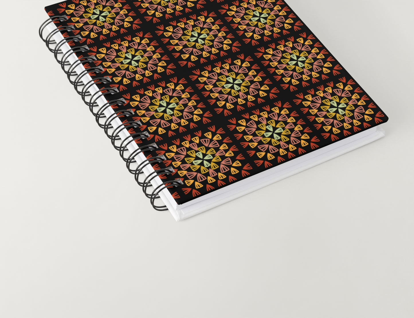 Rustic Granny Revival Granny Squares Seamless Print