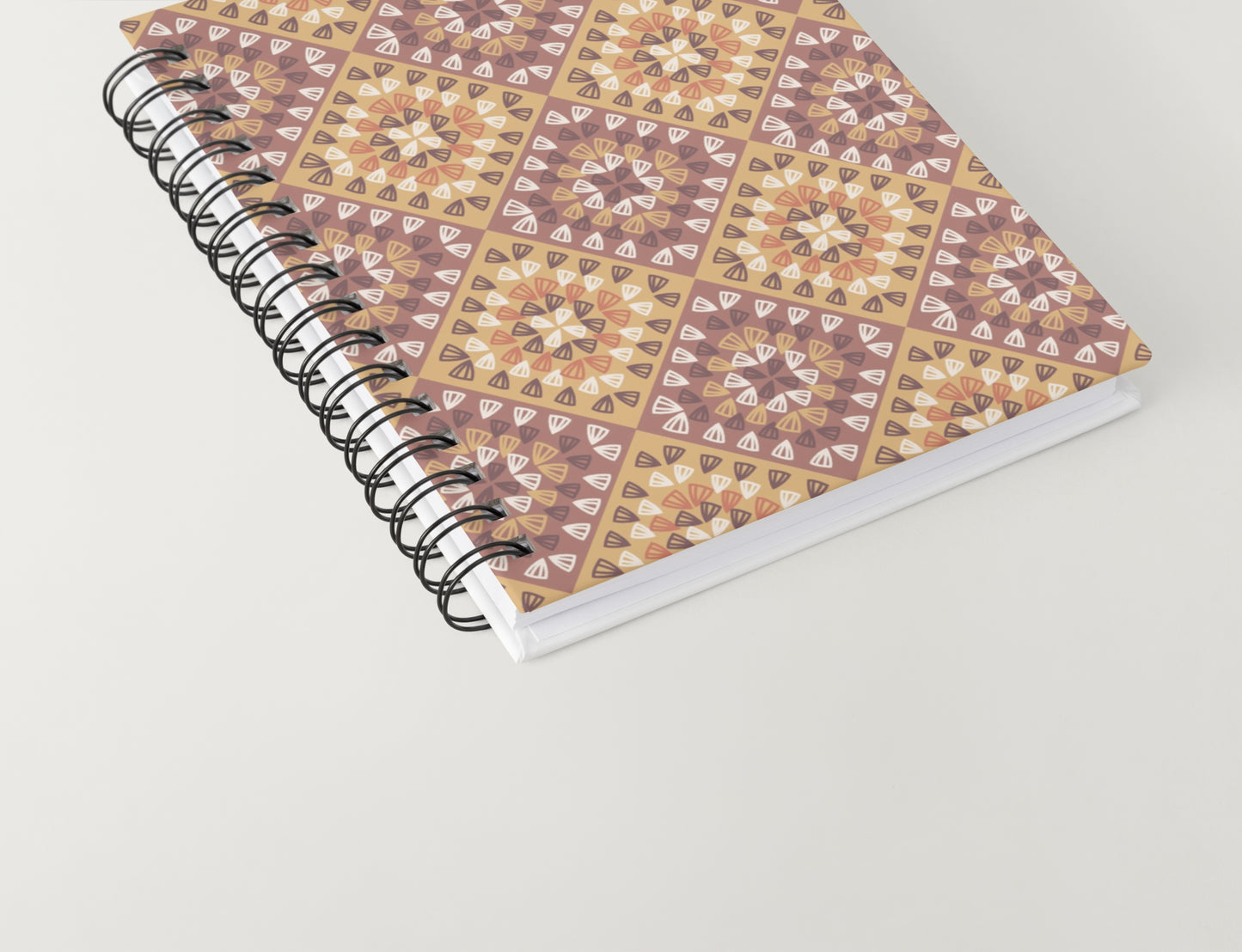 Rustic Tapestry Granny Squares Seamless Print