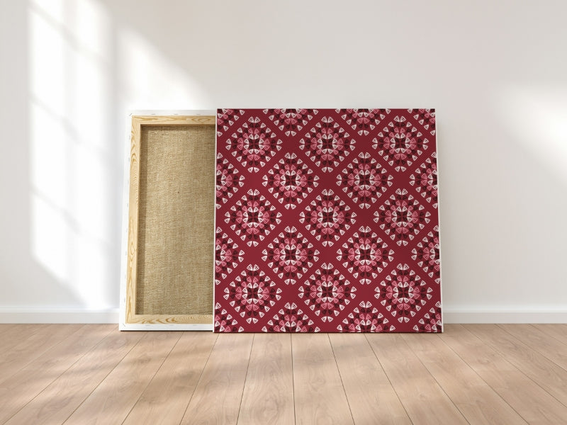 Scarlett Mosaic Granny Squares Seamless Print
