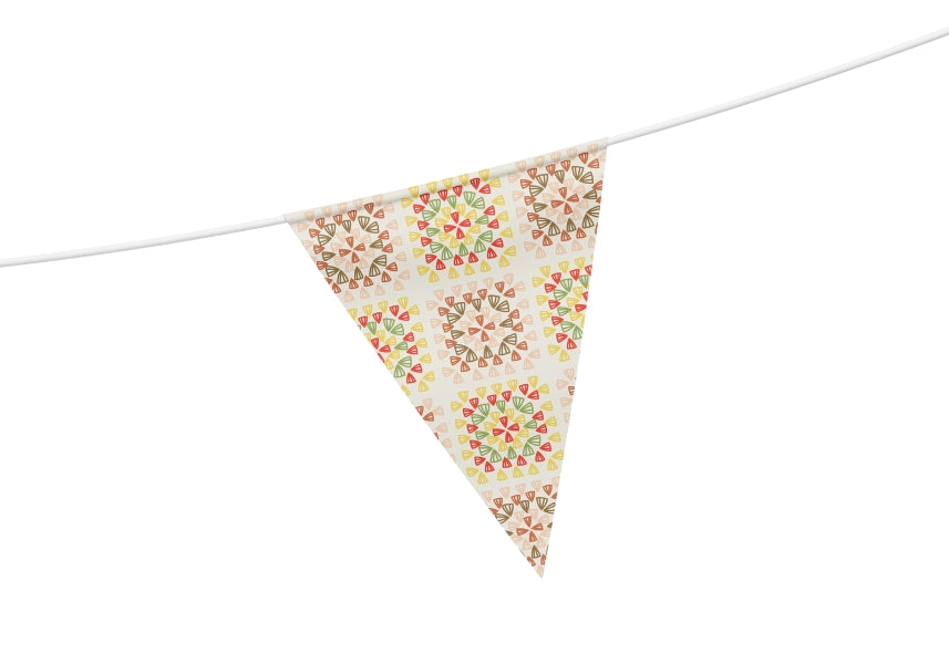 Spring Blossom Granny Squares Seamless Print