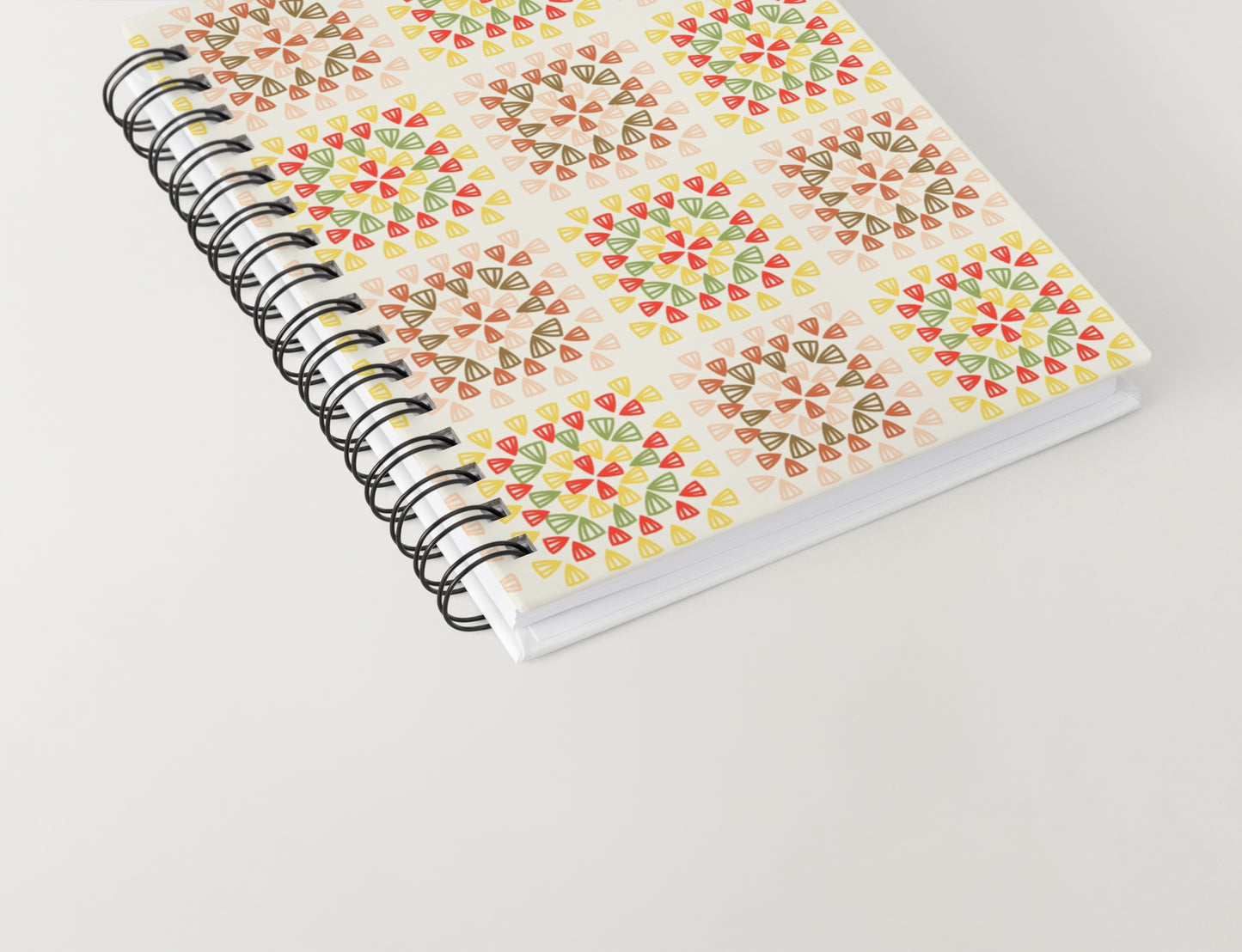 Spring Blossom Granny Squares Seamless Print