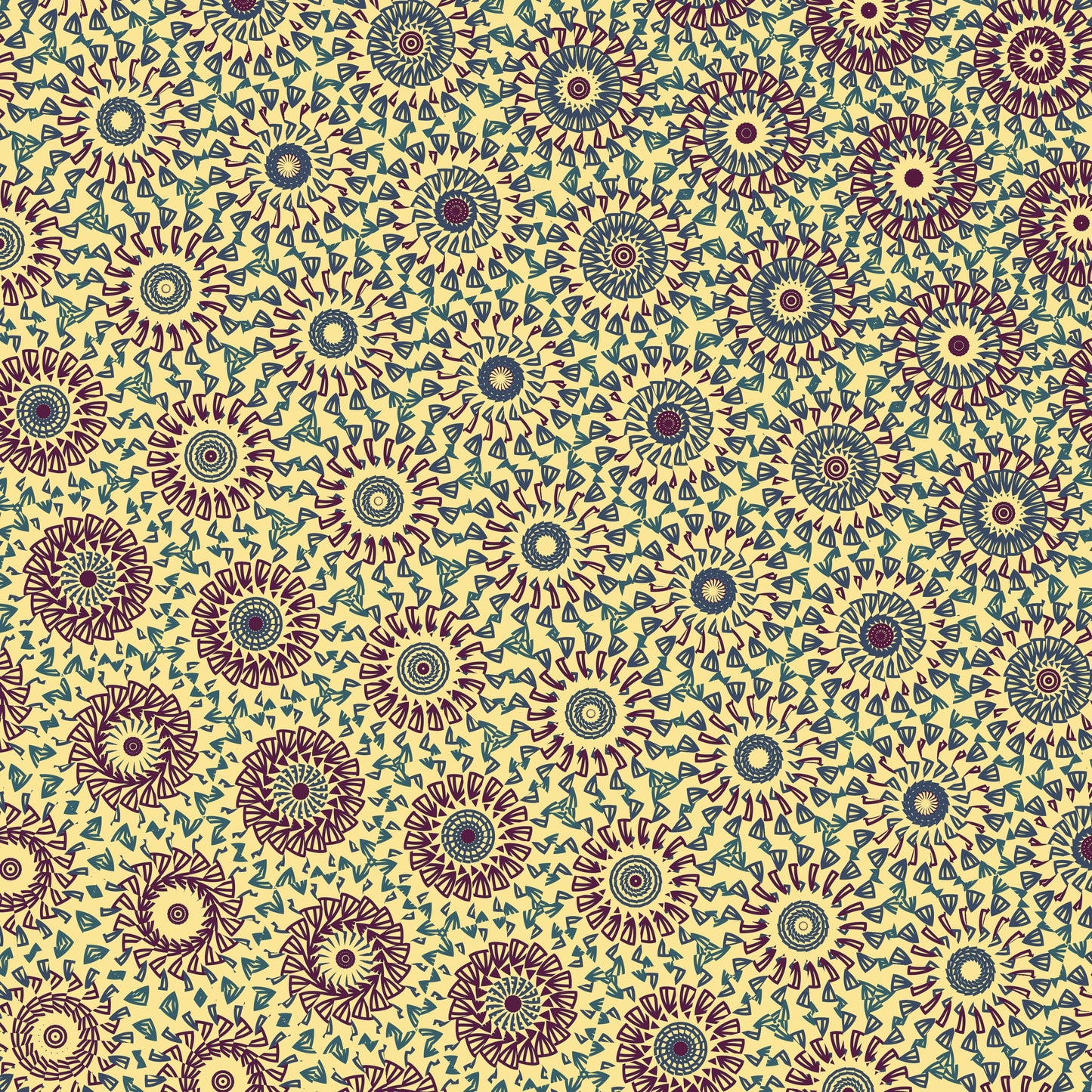 Sunlit Weave Freeform Pattern