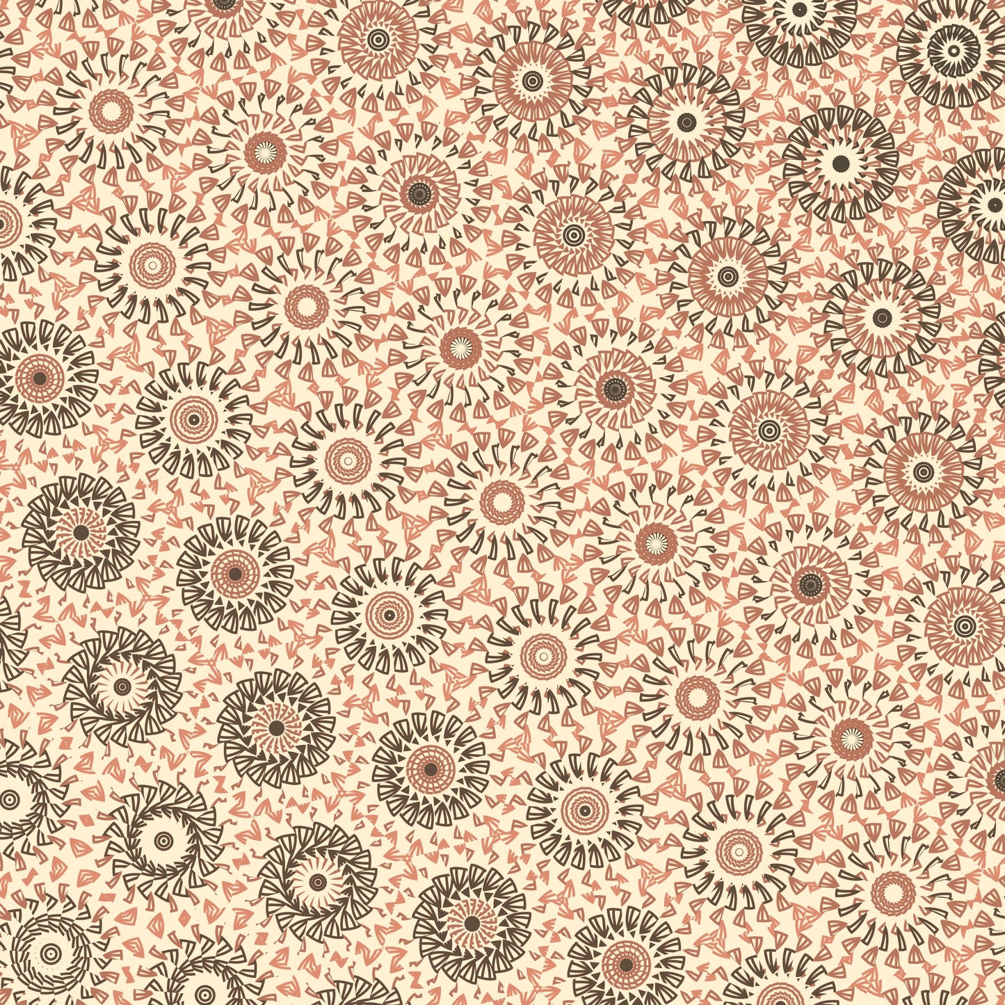 Toasted Spice Freeform Pattern