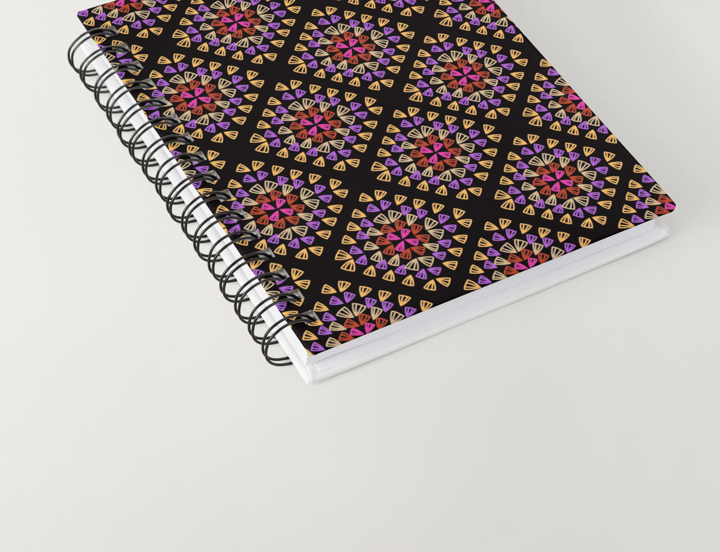 Tropical Lattice Granny Squares Seamless Print