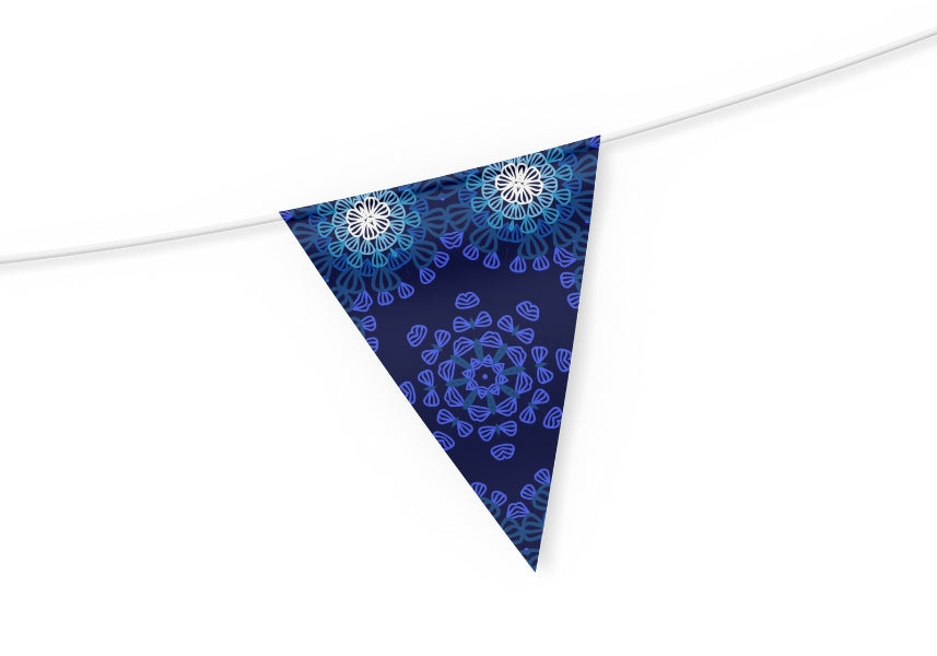 Twilight Mandala Floral Seamless Print